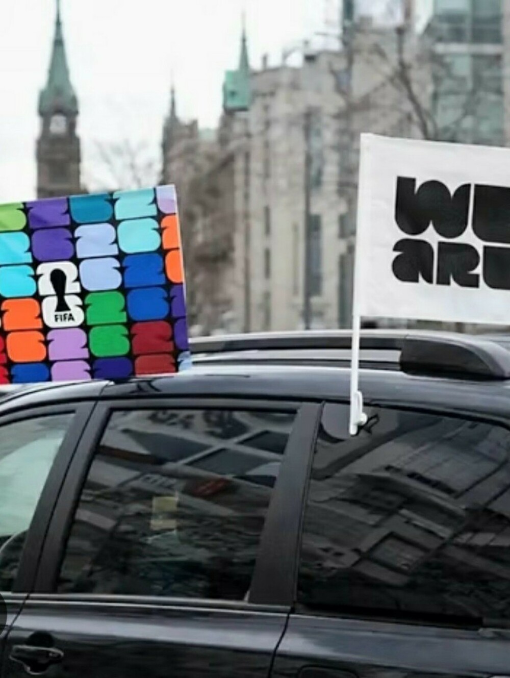 🆕️ FIFA World Cup 2026 Licensed Car Flag